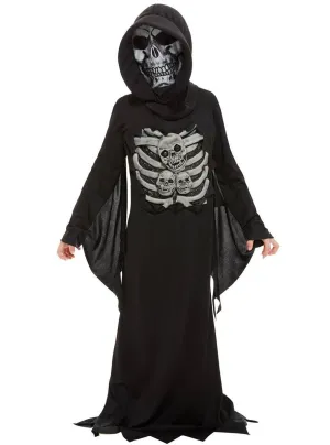 Skeleton Reaper Boys Halloween Costume