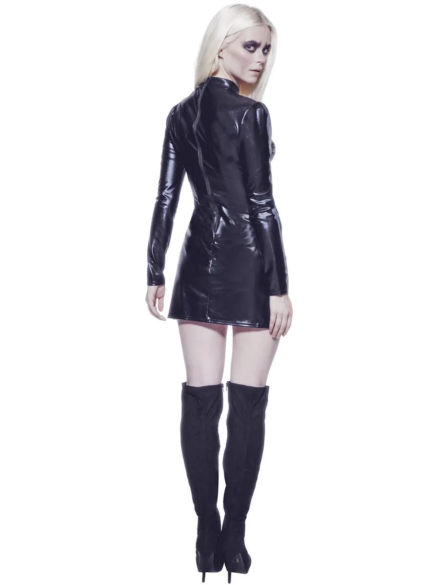 Skeleton Whiplash Sexy Womens Halloween Costume