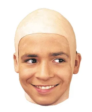 Skin Head Bald Cap Costume Accessory
