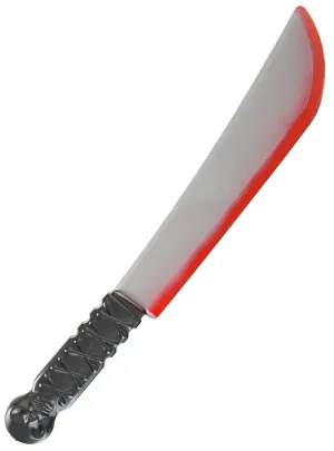 Skull Handle Bloody Toy Knife Costume Weapon
