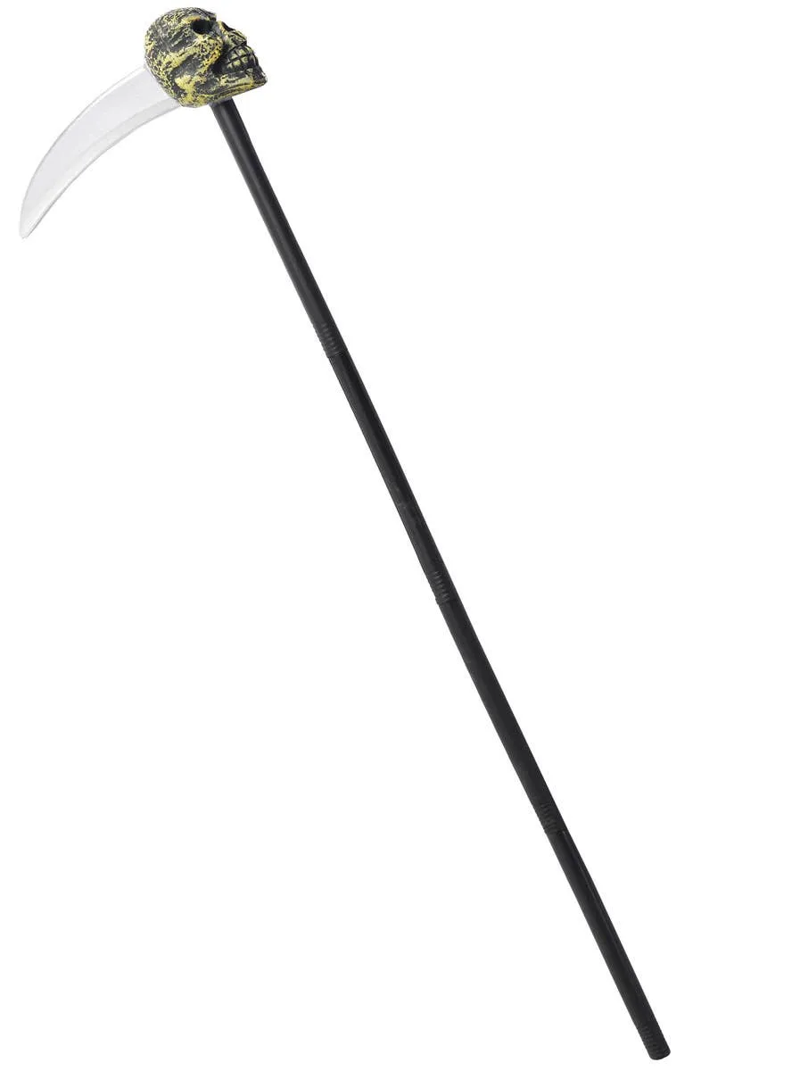 Skull Head Grim Reaper Sickle Costume Weapon