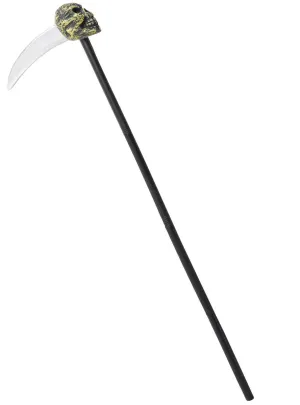 Skull Head Grim Reaper Sickle Costume Weapon