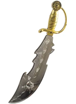 Skull Pirate Cutlass Costume Sword