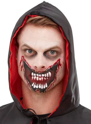 Slashed Exposed Mouth Halloween Makeup Kit