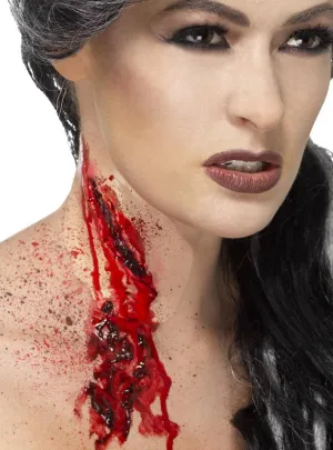 Slashed Throat Costume Scar