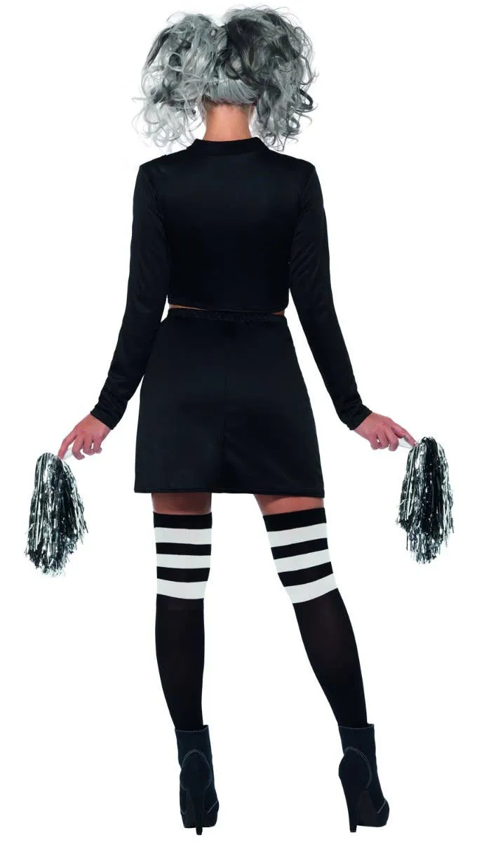 Slayer Gothic Cheerleader Womens Halloween Costume