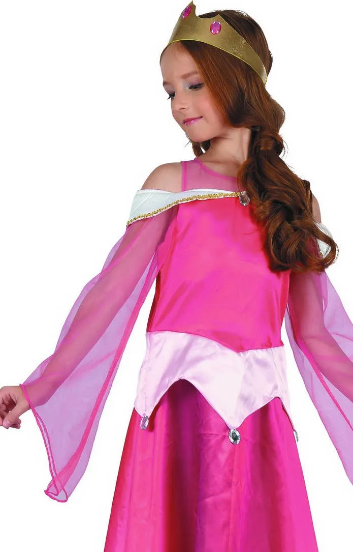 Sleeping Beauty Classic Girls Fairytale Costume