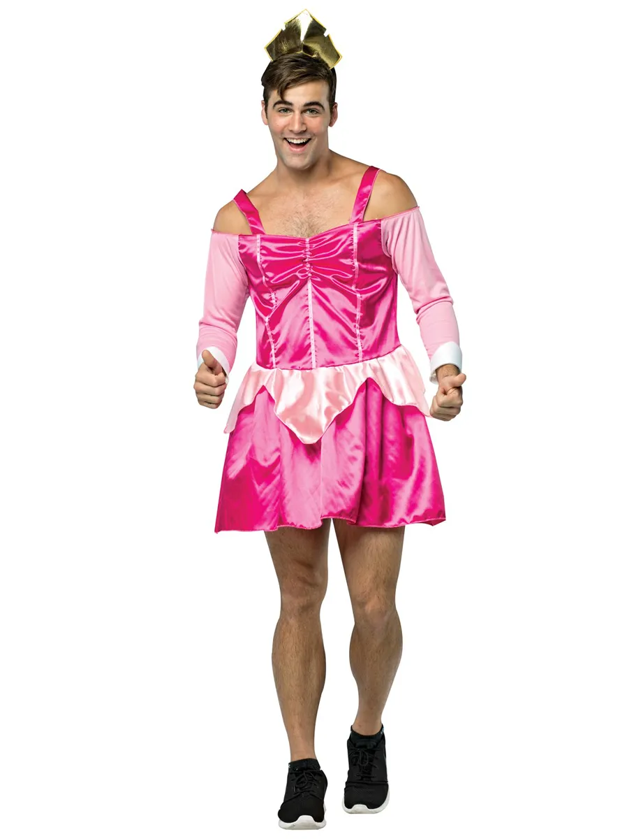 Sleeping Boozey Mens Funny Fairytale Princess Costume
