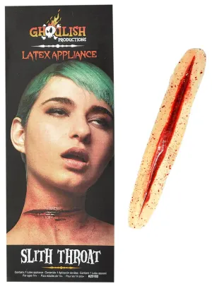 Slit Throat Special FX Latex Prosthetic