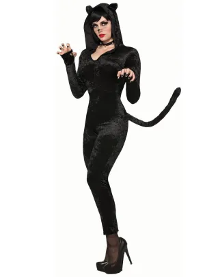 Sly Kitty Womens Black Cat Halloween Costume