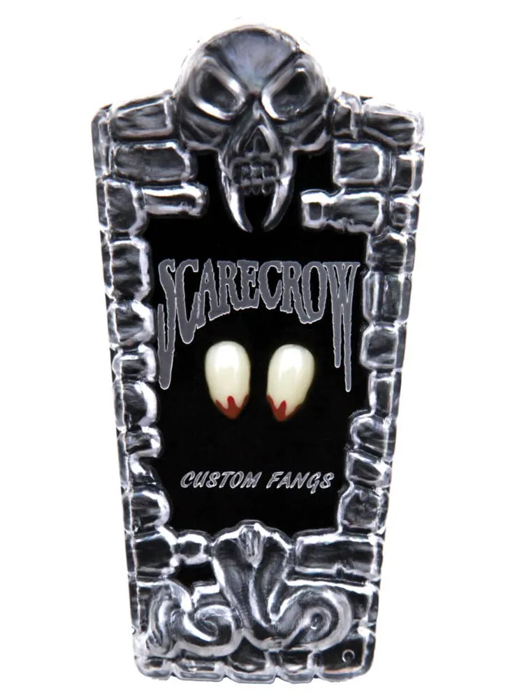 Small Deluxe Blood Tip Custom Fit Vampire Fangs