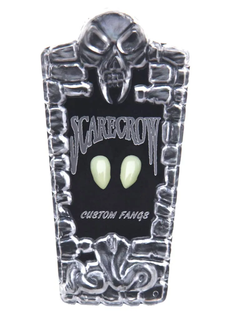 Small Deluxe Glow in the Dark Vampire Fangs