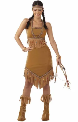 Smokin' Native American Womens Pocahontas Costume