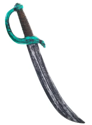 Snake Handle Pirate Cutlass Costume Sword