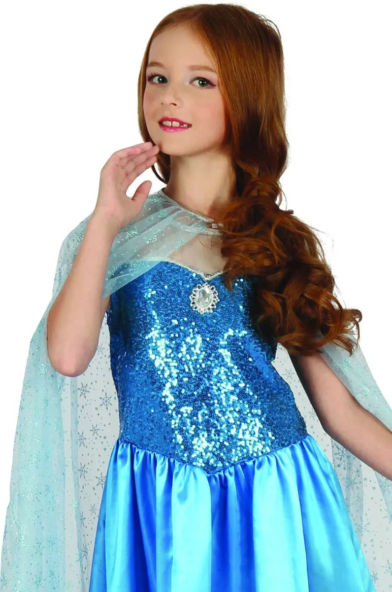 Snow Queen Girls Fairytale Costume