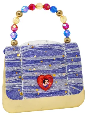 Snow White Blue and Gold Sparkle Girls Deluxe Costume Bag