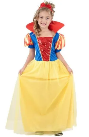 Snow White Girls Fairytale Dress Up Costume