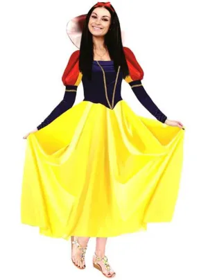Snow White Princess Womens Dress Up Costume