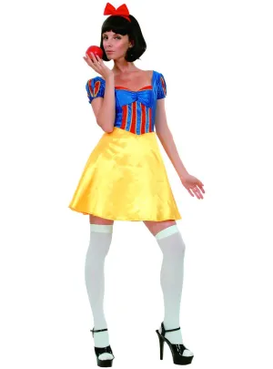 Snow White Womens Cute Dress Up Costume