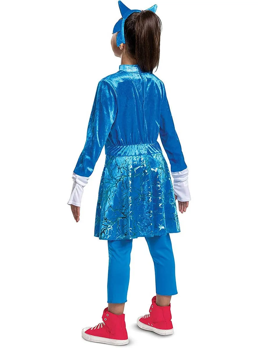 Sonic the Hedgehog Girls Deluxe Movie Costume