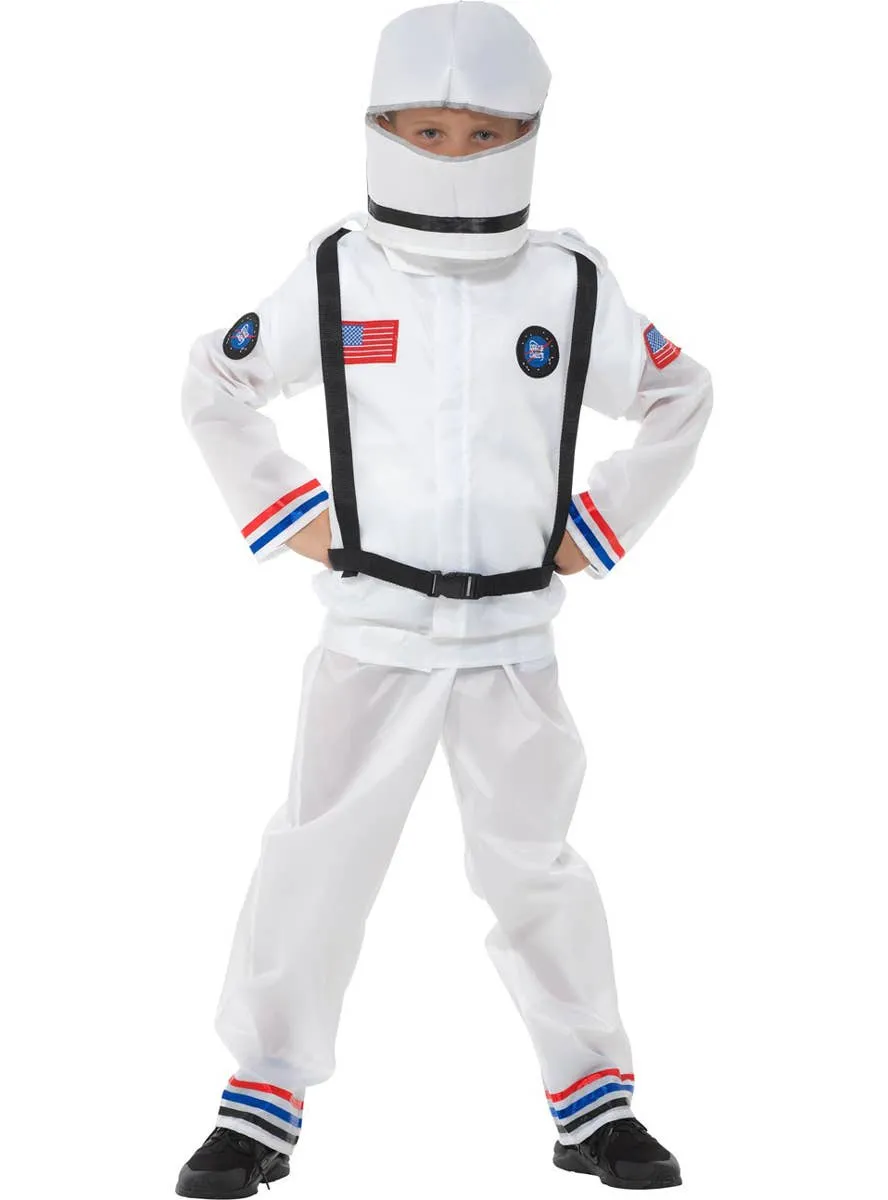 Space Explorer Boys Astronaut Fancy Dress Costume