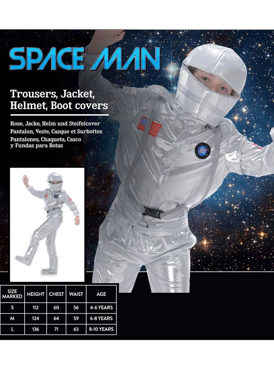 Space Man Kids Astronaut Book Week Costume