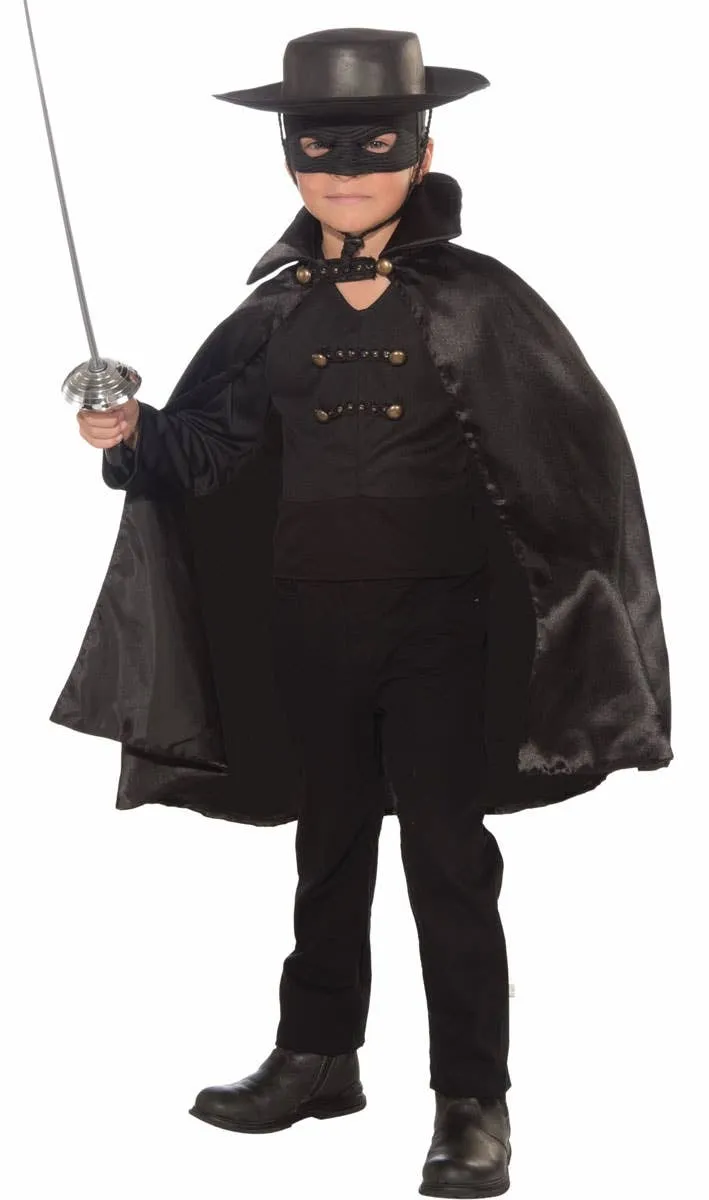 Spanish Bandito Boys Zorro Dress Up Costume