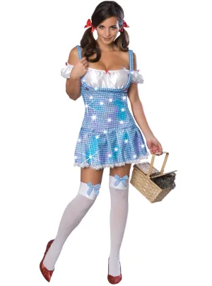 Sparkling Blue Womens Dorothy of Oz Costume