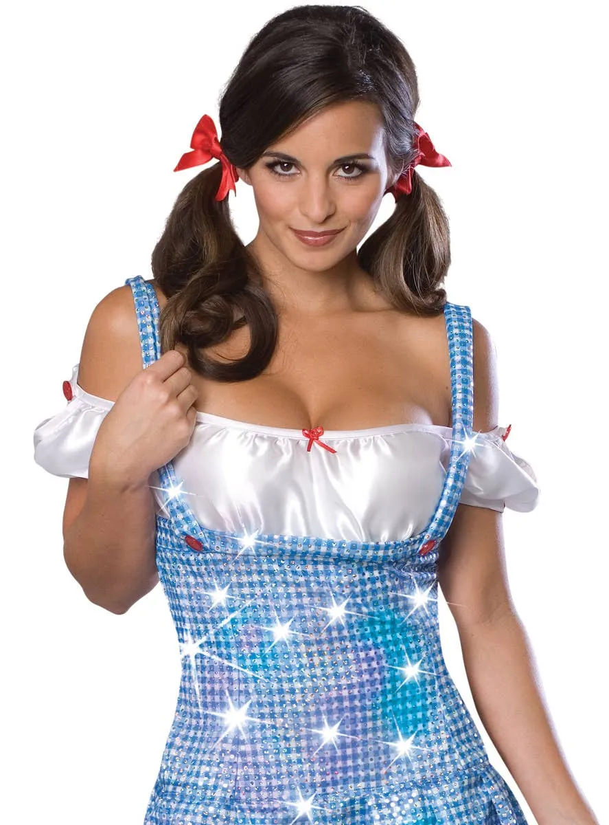 Sparkling Blue Womens Dorothy of Oz Costume