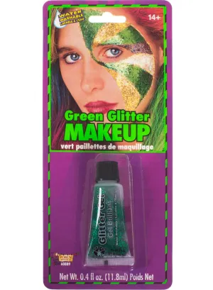 Sparkly Green Glitter Gel Makeup