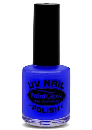 Special Effects UV Reactive Nail Polish - Neon Blue