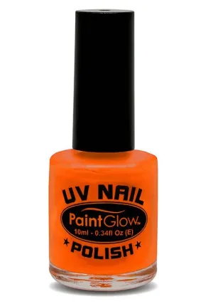 Special Effects UV Reactive Nail Polish - Neon Orange