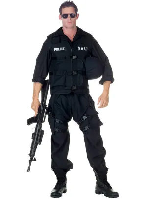Special Forces Mens Deluxe SWAT Costume