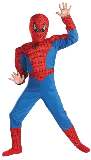 Spider Hero Boys Spiderman Superhero Costume