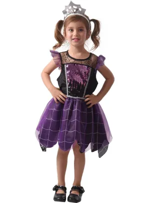 Spider Queen Toddler Girls Halloween Costume