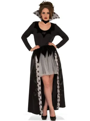 Spider Queen Vampiress Womens Halloween Costume