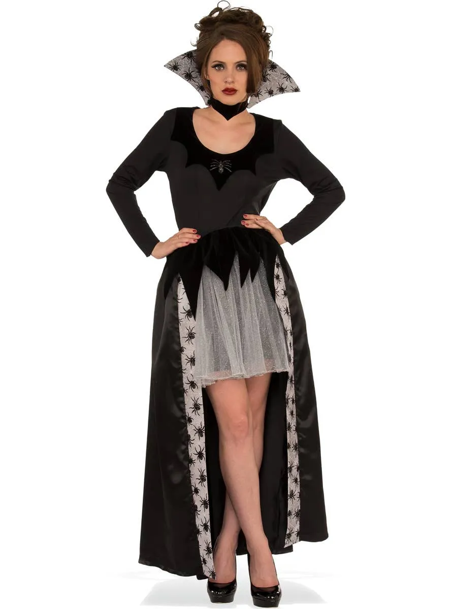 Spider Queen Vampiress Womens Halloween Costume