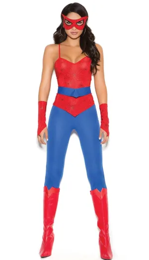 Spidergirl Sexy Womens Superhero Costume