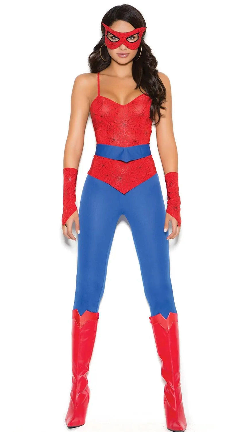 Spidergirl Sexy Womens Superhero Costume
