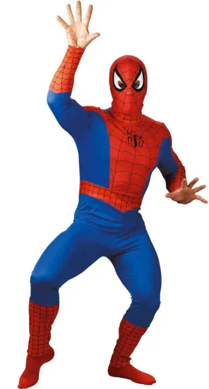Spiderman Mens Marvel Superhero Fancy Dress Costume