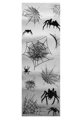 Spiders and Cobwebs Wall Art Halloween Decoration