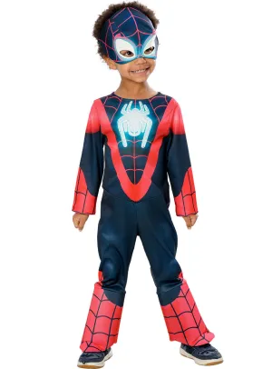 Spidey And His Amazing Friends Toddler Boys Miles Morales Costume