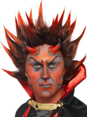 Spiky Red Devil Costume Wig
