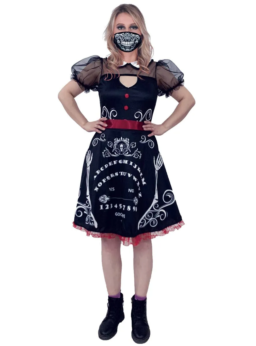 Spirit Cutie Womens Ouija Board Halloween Costume