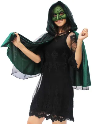 Spooky Green Witch Costume Accessory Kit