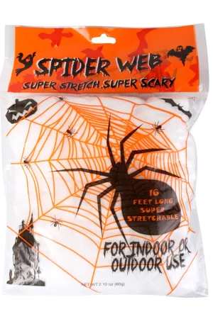 Spooky Spider Web Halloween Decoration