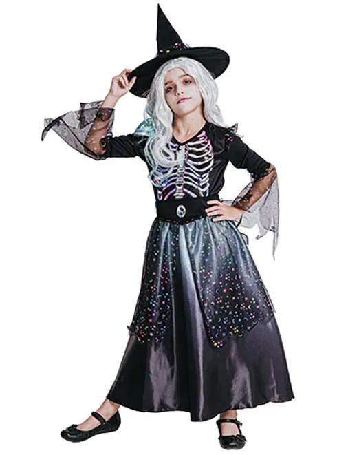 Spooky Starlight Witch Girls Halloween Costume