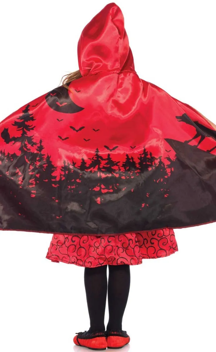 Spooky Storybook Girls Red Riding Hood Book Week Costume