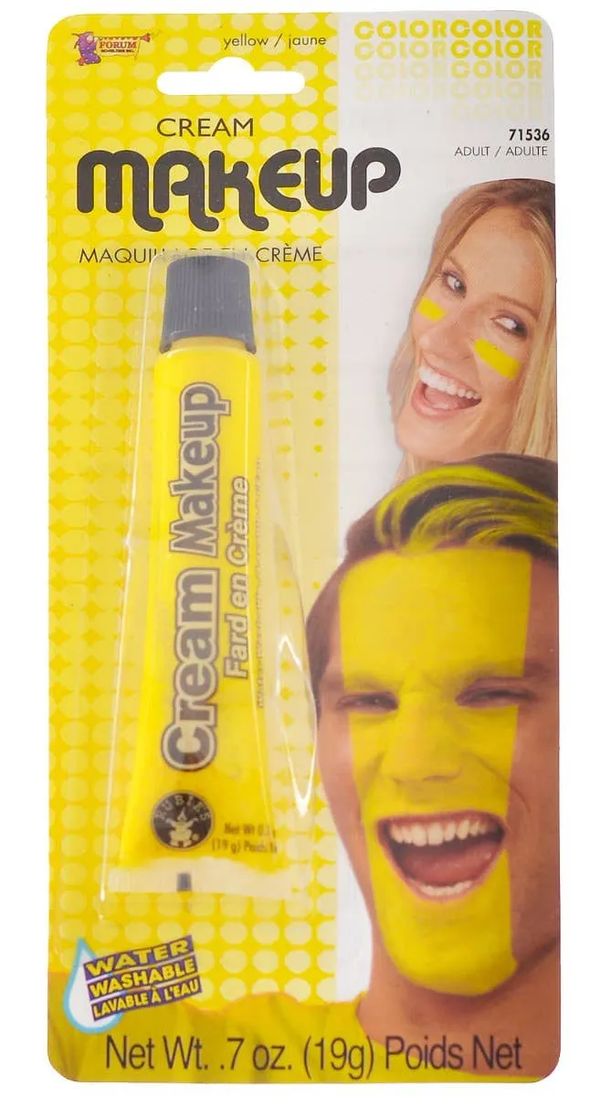 Sports Day Yellow Cream Makeup Face Paint