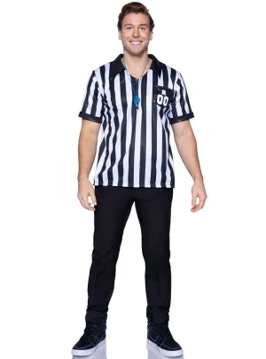 Sports Referee Mens Umpire Fancy Dress Costume